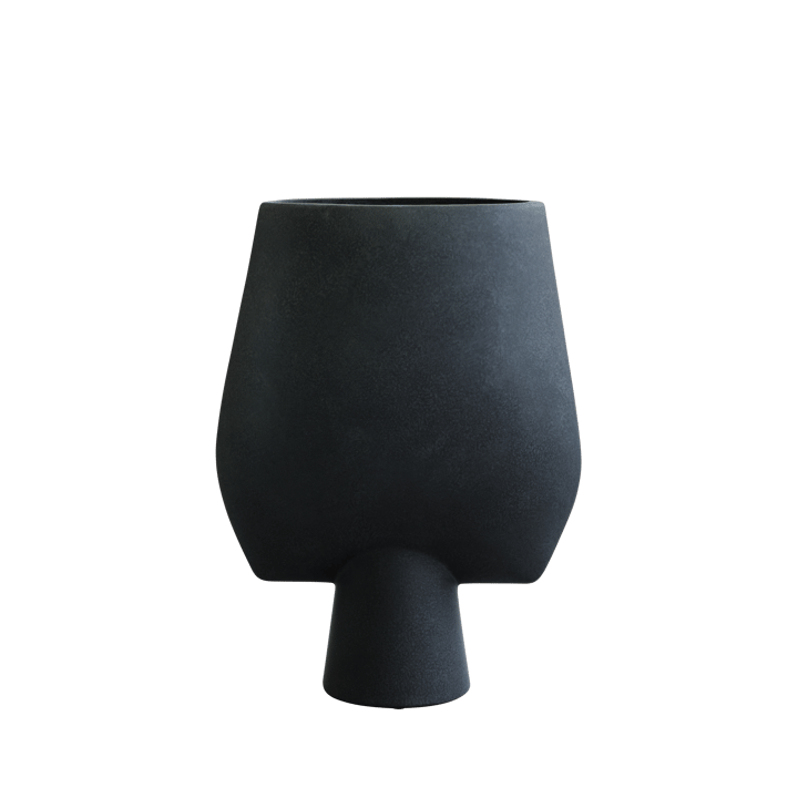 Sphere vas Square Big Ø33 cm, Black 101 Copenhagen