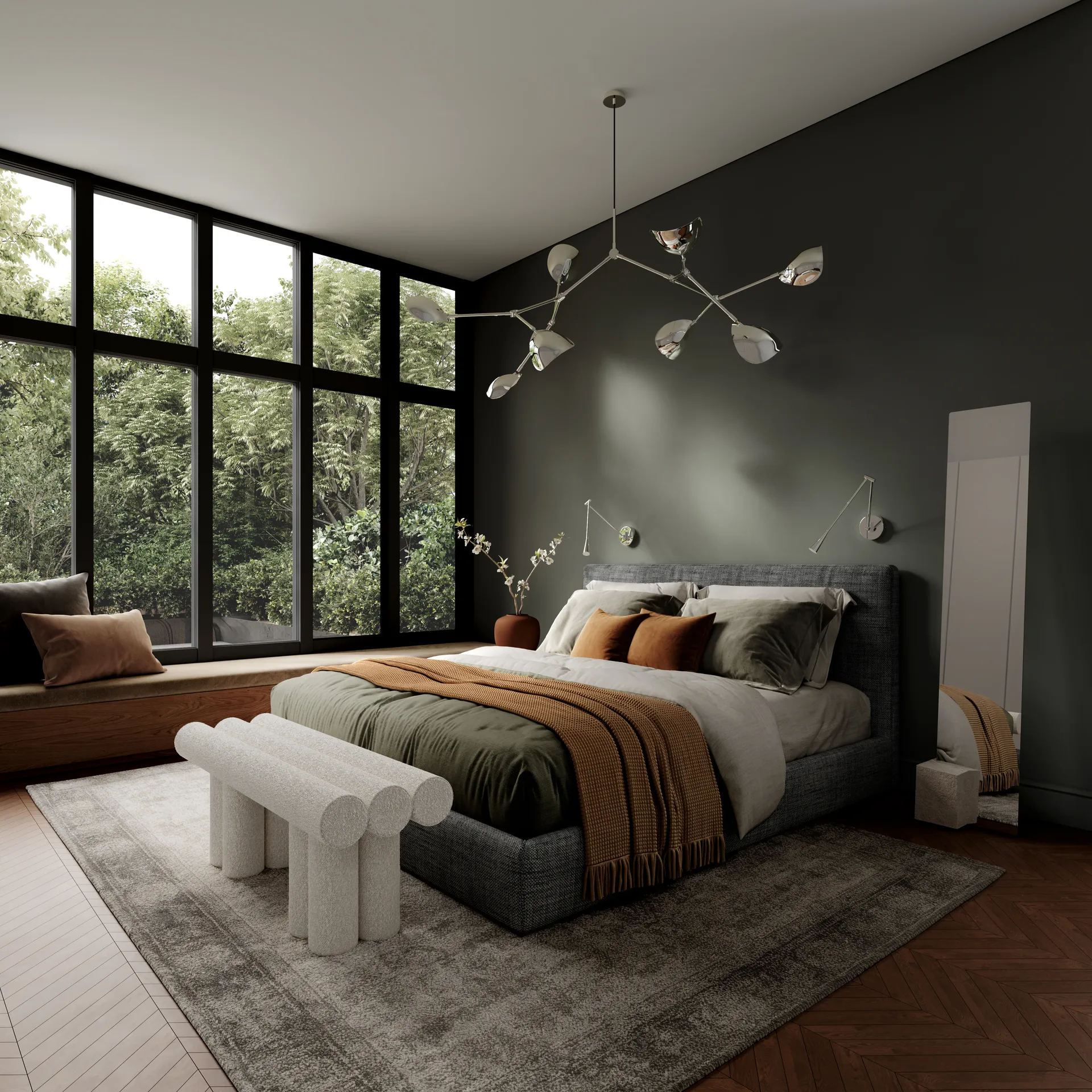 Stingray Chandelier takkrona, Chrome 101 Copenhagen