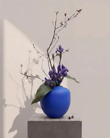Sunao vas medio 30 cm - Marrakech blue - 101 Copenhagen