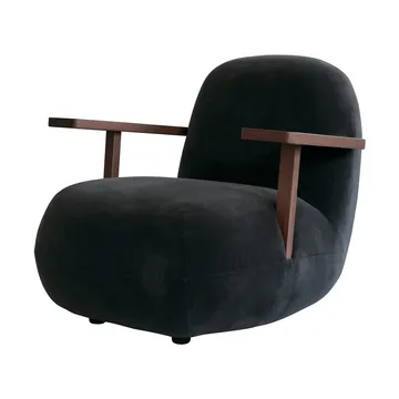 Toe chair fåtölj med armstöd - Classic brown oak-peat - 101 Copenhagen