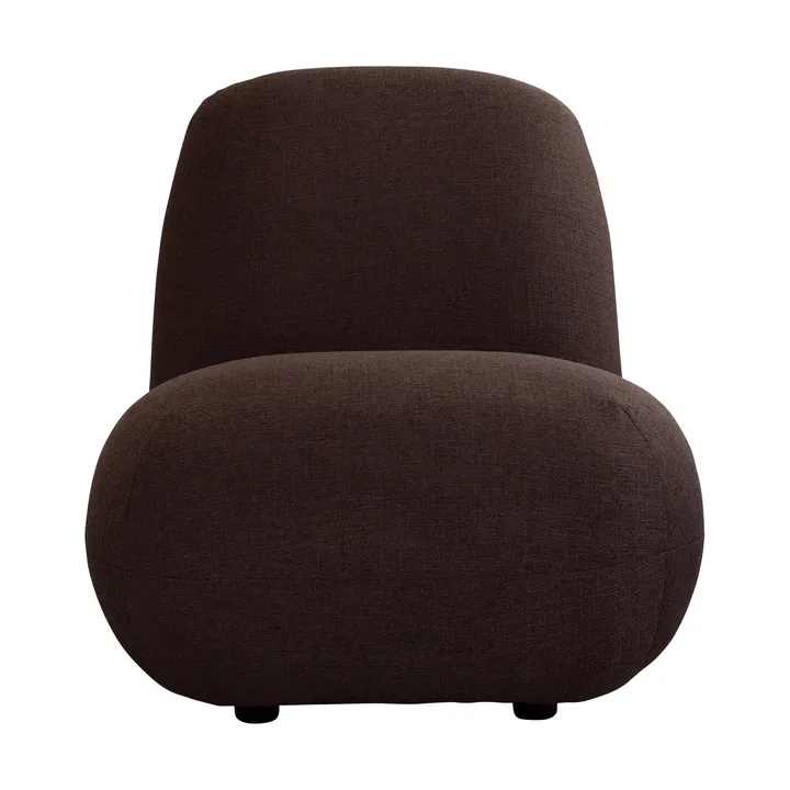 Toe Chair Flat fåtölj 92x75 cm - Dark brown - 101 Copenhagen