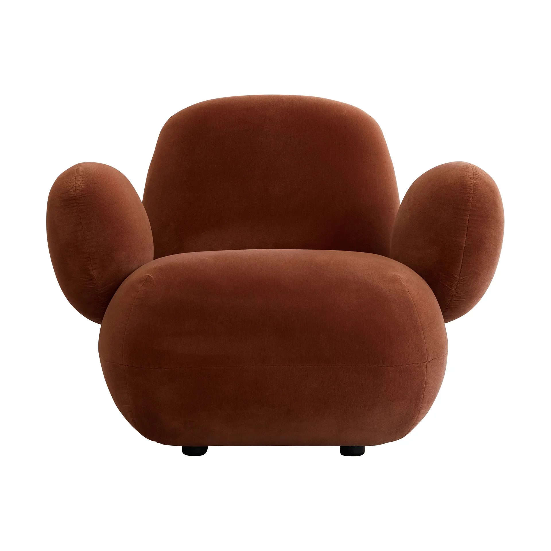 Toe Chair Flat fåtölj 92x75 cm, Rust 101 Copenhagen