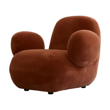 Toe Chair Flat fåtölj 92x75 cm - Rust - 101 Copenhagen