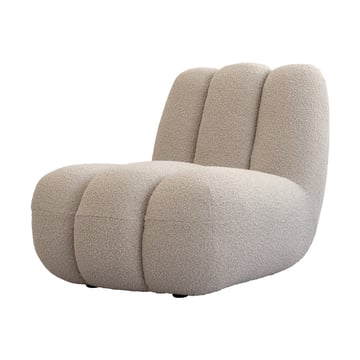 Läs mer om 101 Copenhagen Toe loungefåtölj bouclé Smoked sand
