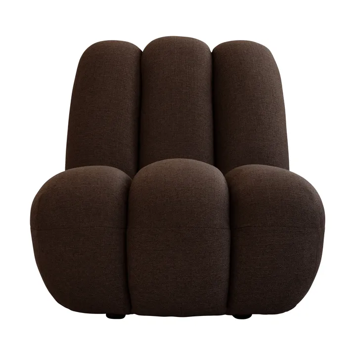 Toe loungefåtölj - Dark brown - 101 Copenhagen