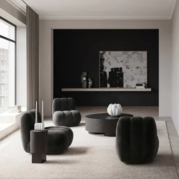 Toe loungefåtölj - Peat - 101 Copenhagen