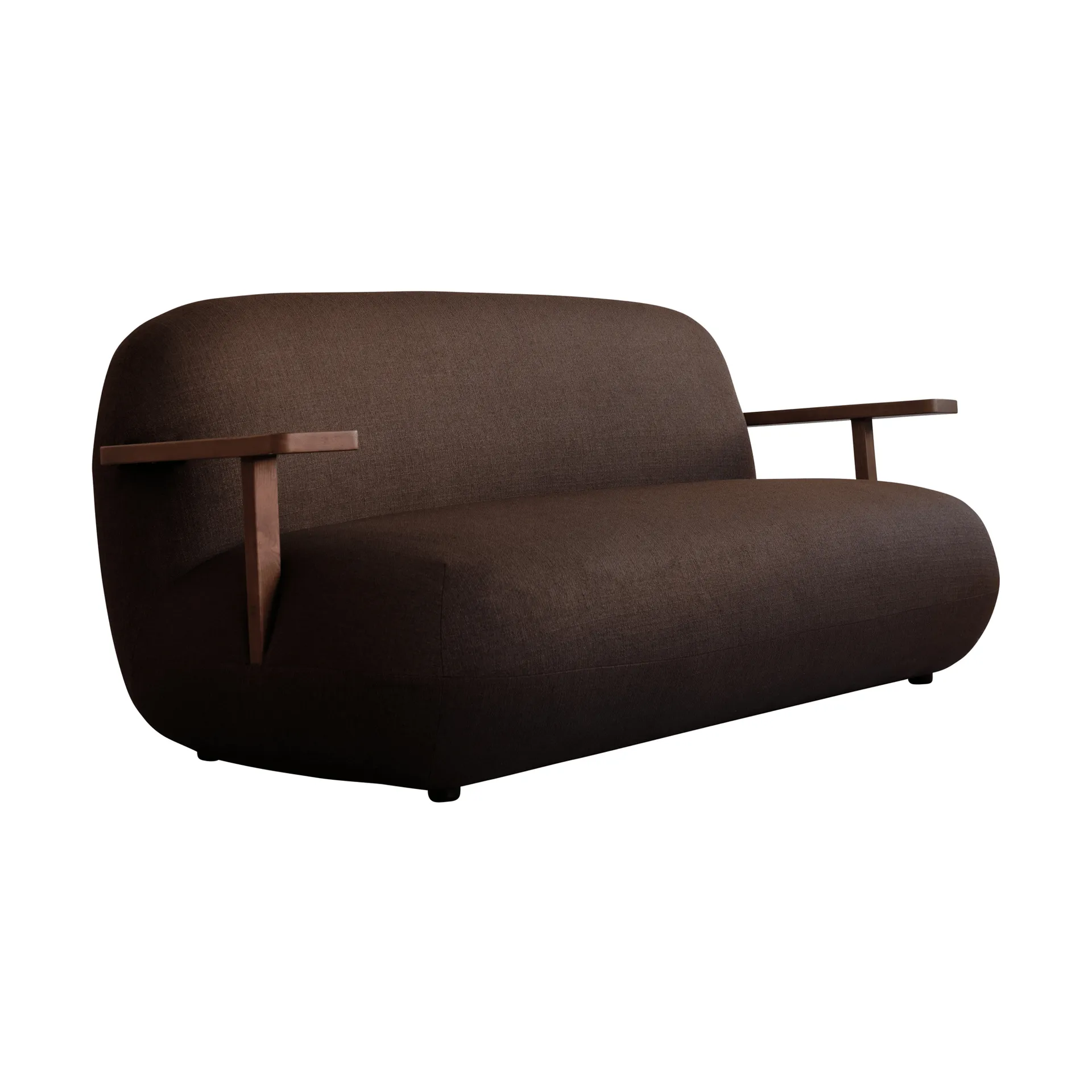 Toe Sofa, Classic brown oak-dark brown 101 Copenhagen