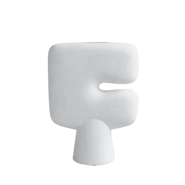 101 Copenhagen Tribal vas Big 45 cm Bone white