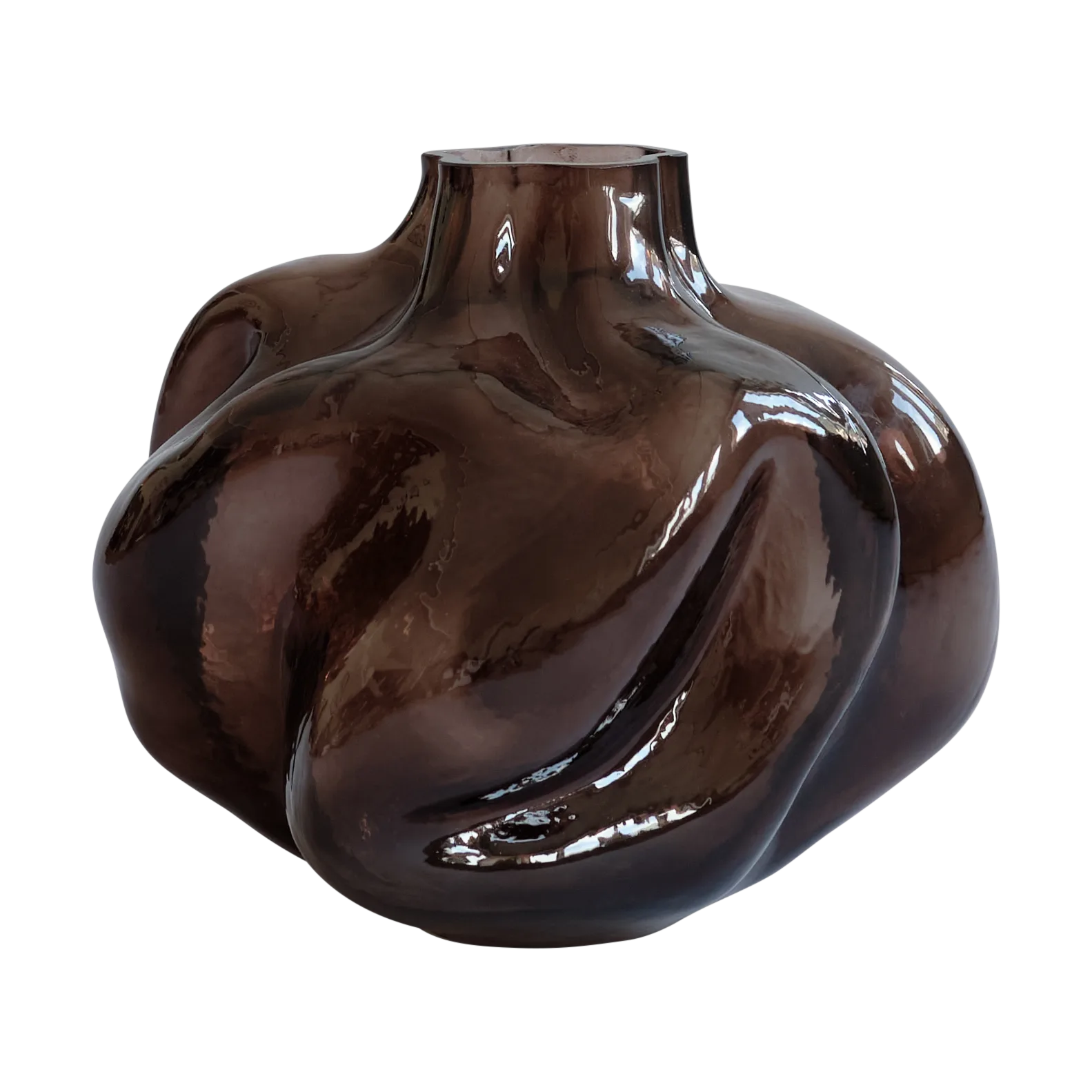 Wabi Medio vas 28 cm, Smoked forest 101 Copenhagen