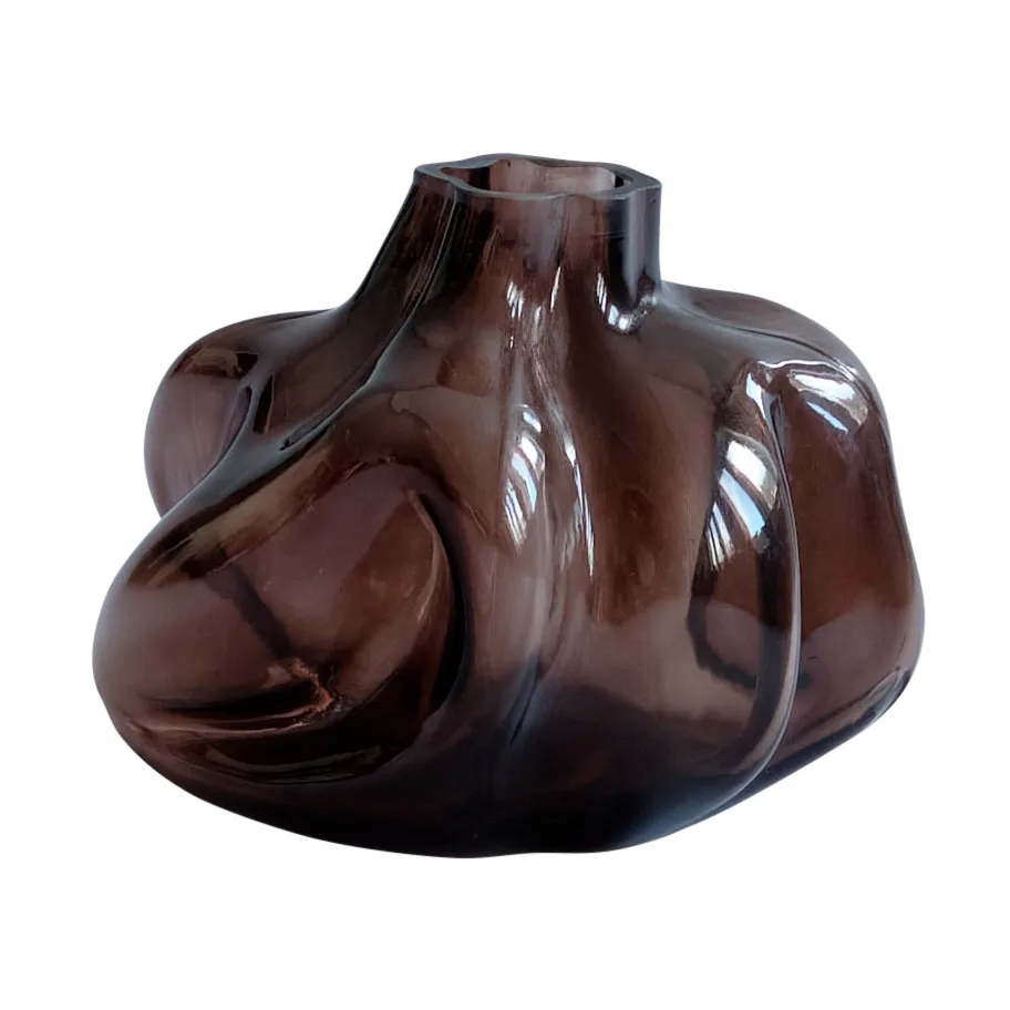 Wabi Mini vas 16 cm, Smoked forest 101 Copenhagen