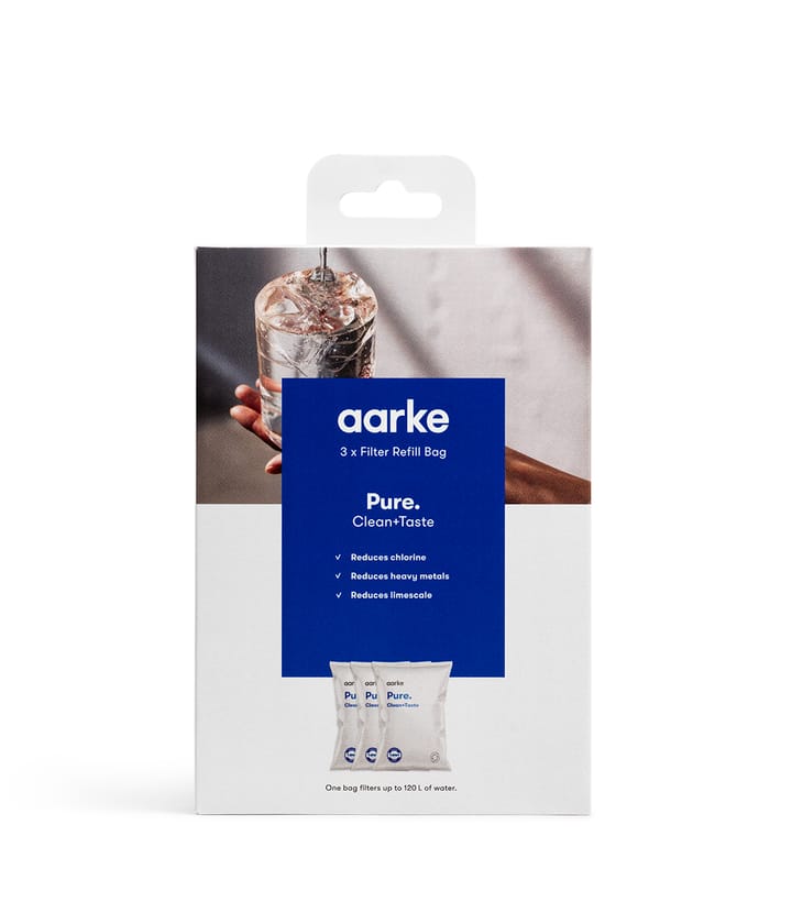Aarke filter refill 3-Pack - Pure - Aarke