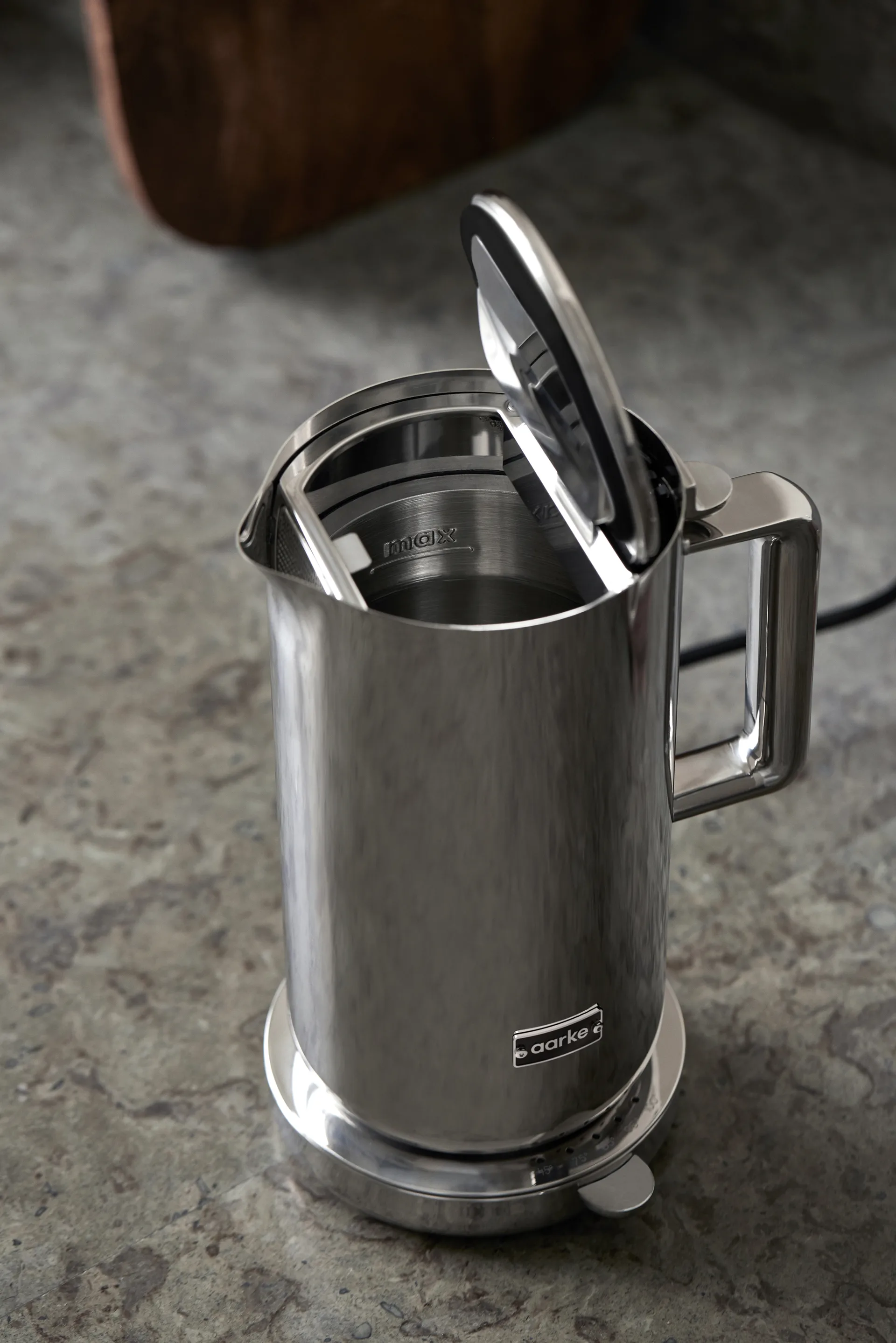 Aarke vattenkokare 1,2 L, Stål Aarke