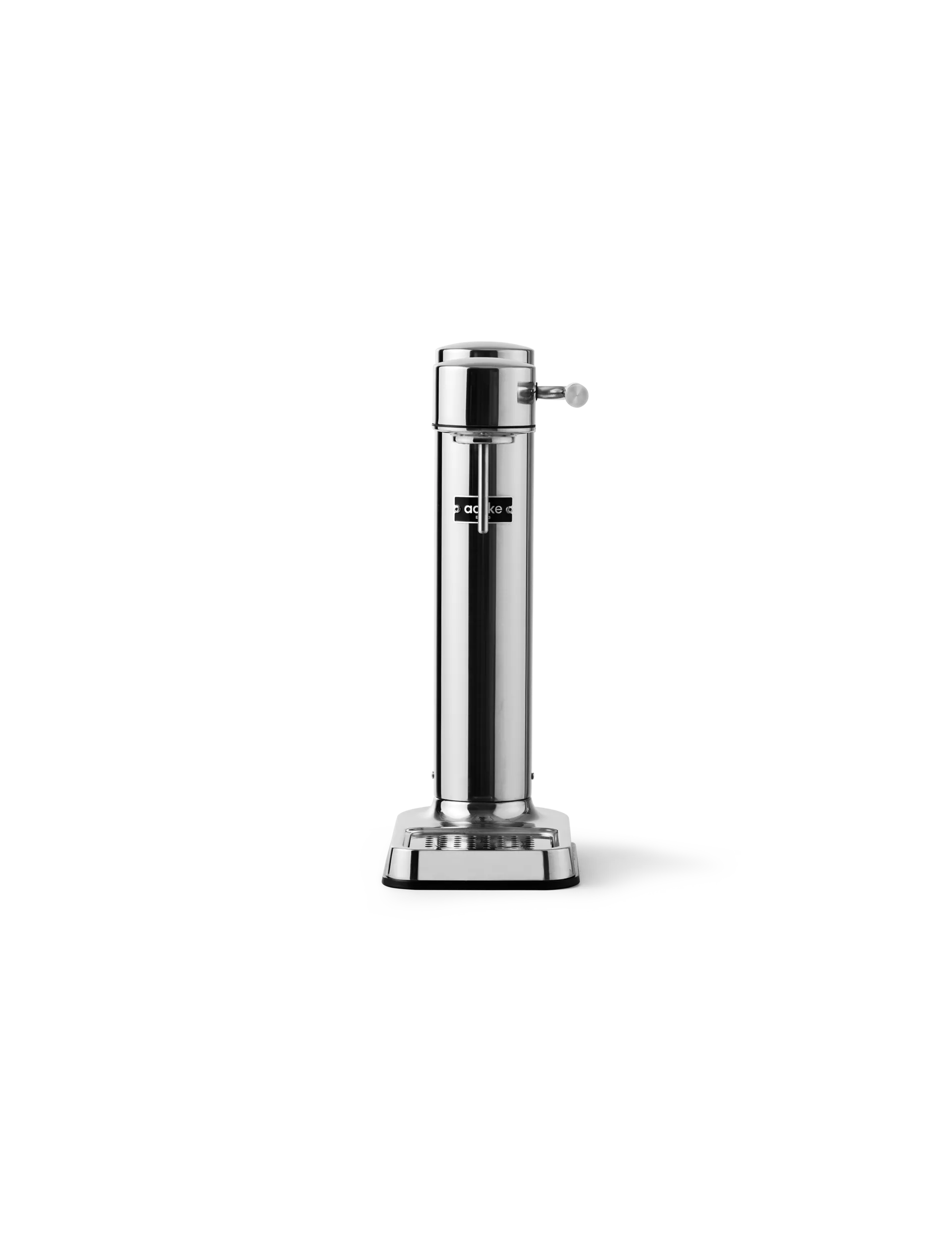 Carbonator 3 kolsyremaskin, Polerat stål Aarke