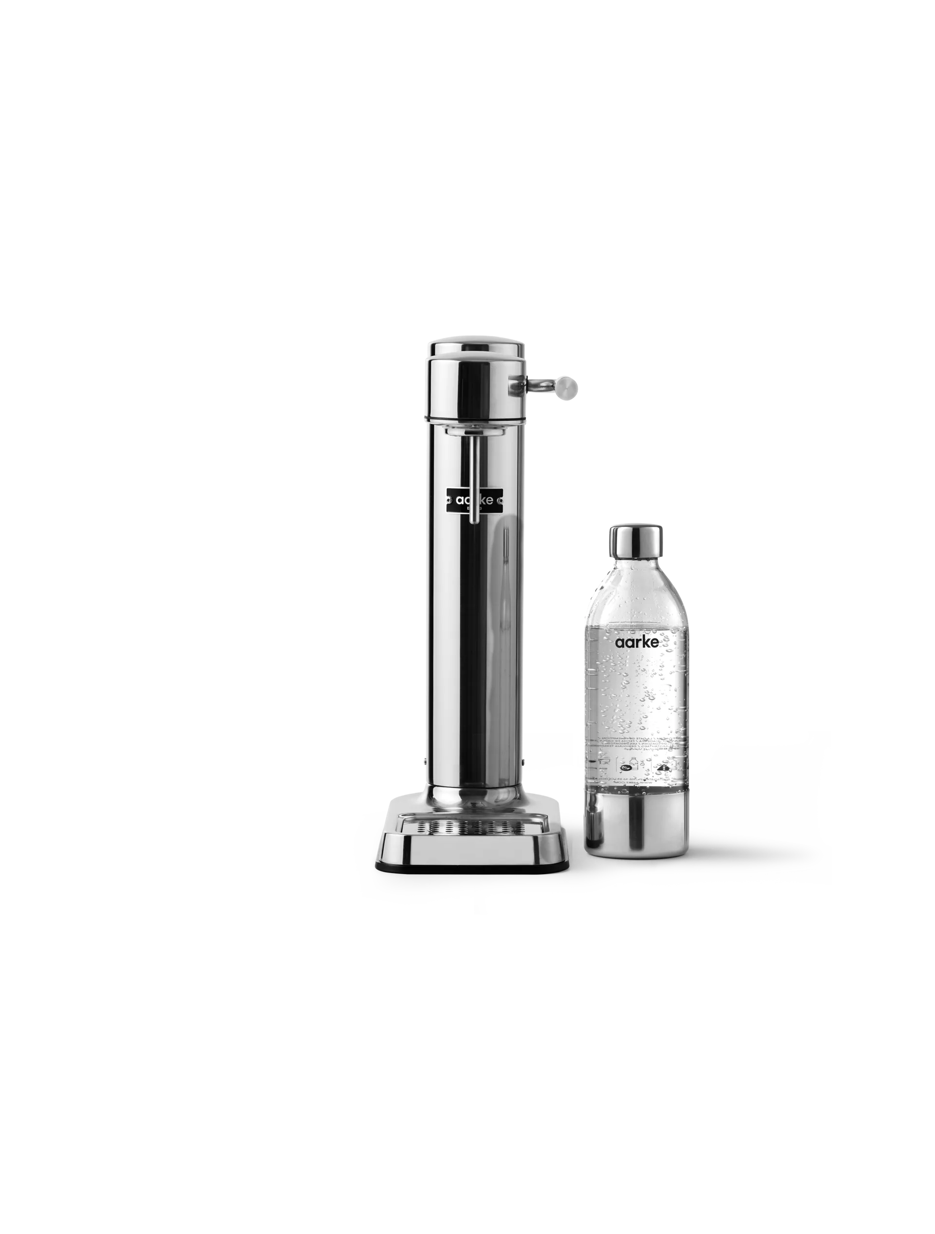 Carbonator 3 kolsyremaskin, Polerat stål Aarke