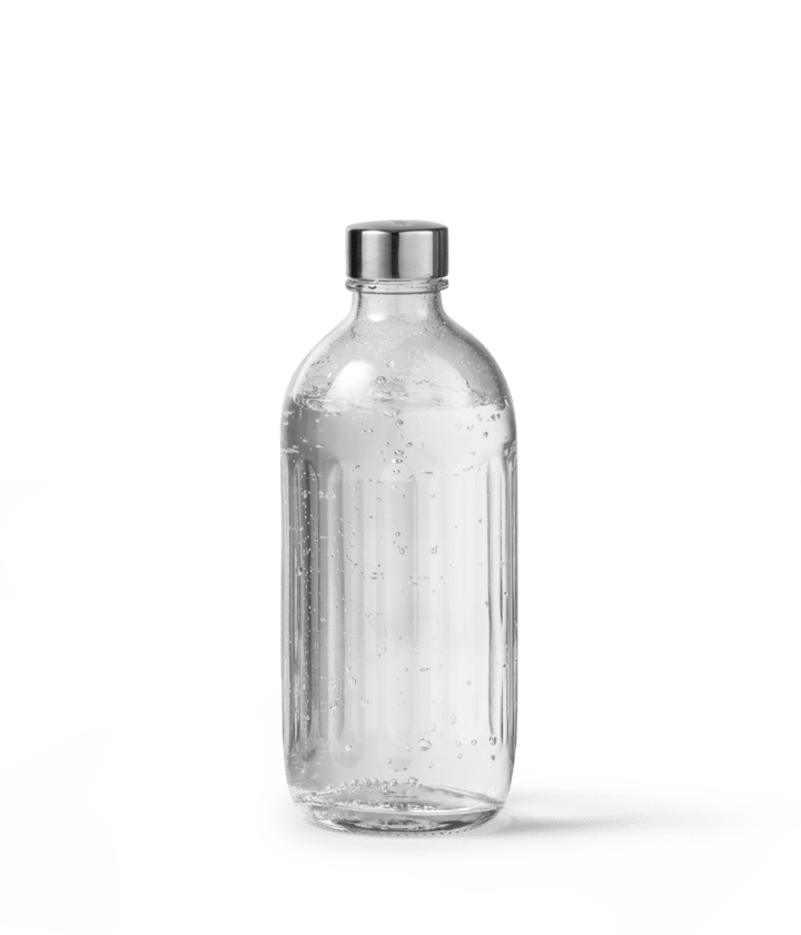 Carbonator Pro flaska till kolsyremaskin, Glas-borstat stål Aarke