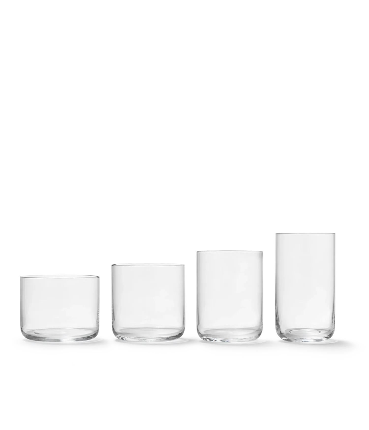 Nesting glas Kristall 29 cl 4 delar, Klar Aarke