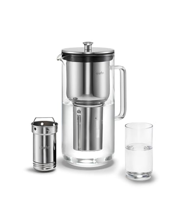 Läs mer om Aarke Purifier filtreringskanna 2,3 L Glas