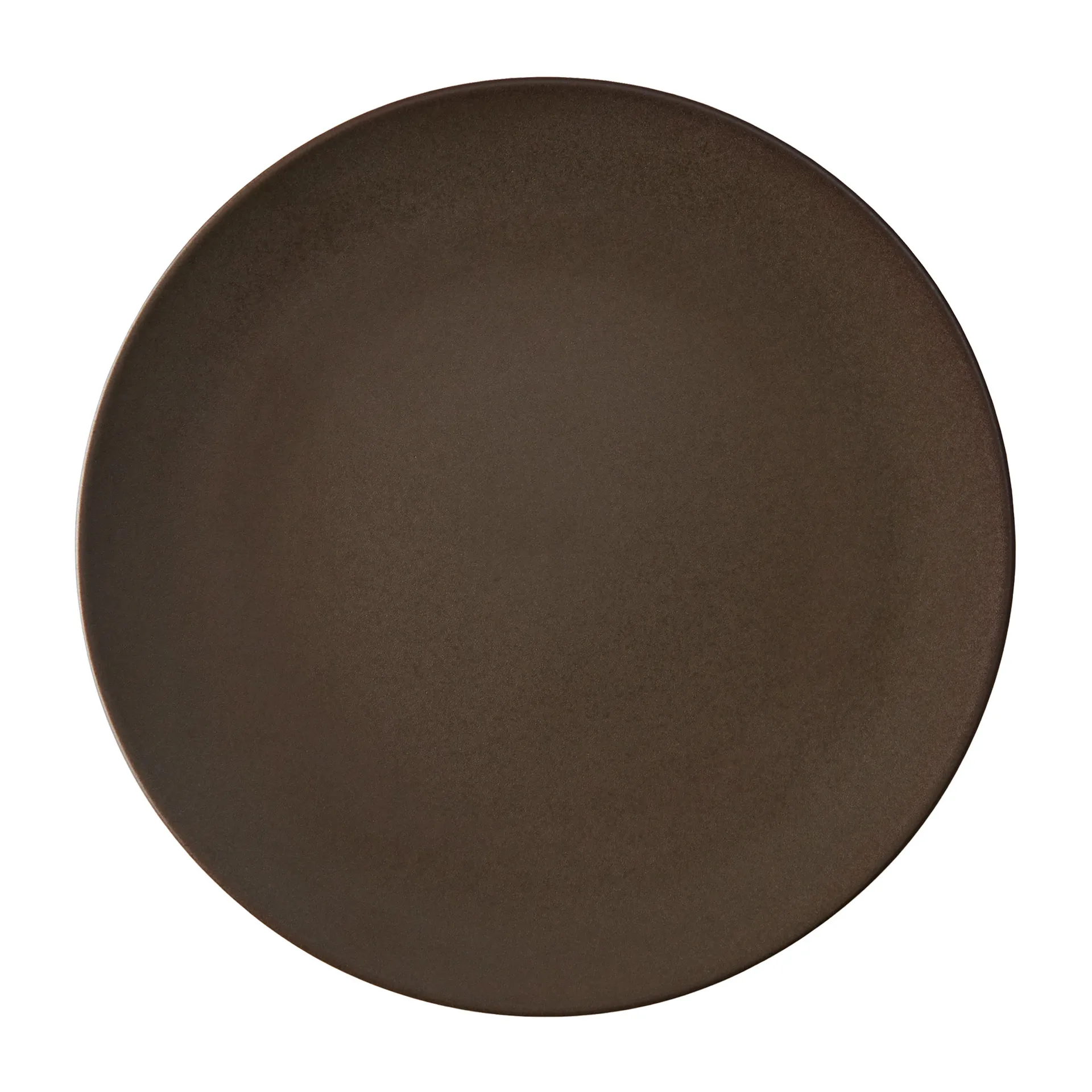 Ceramic Workshop assiett Ø19,5 cm, Chestnut-matte brown Aida