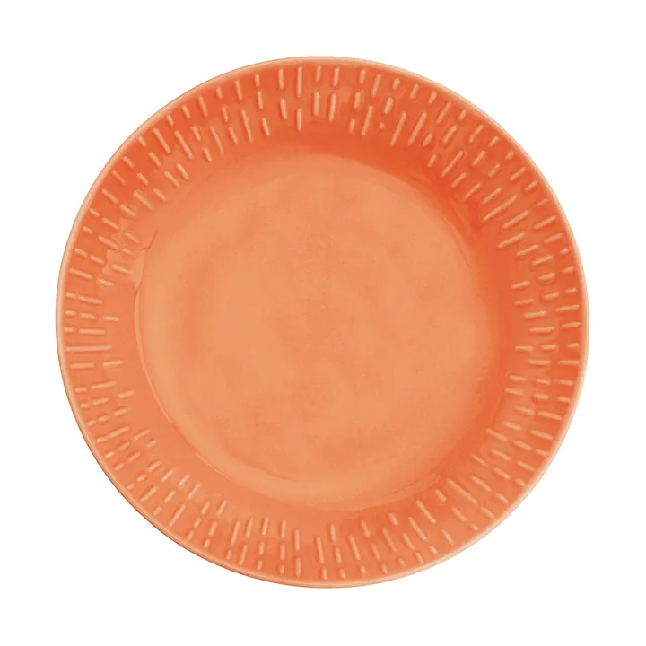 Confetti pastatallrik - Apricot, Ø23 cm - Aida
