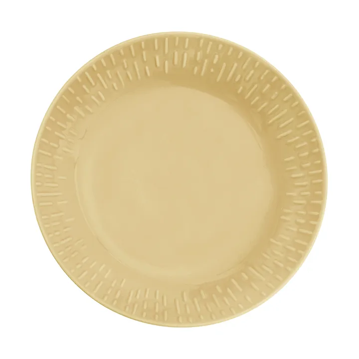 Confetti pastatallrik - Mustard, Ø23 cm - Aida