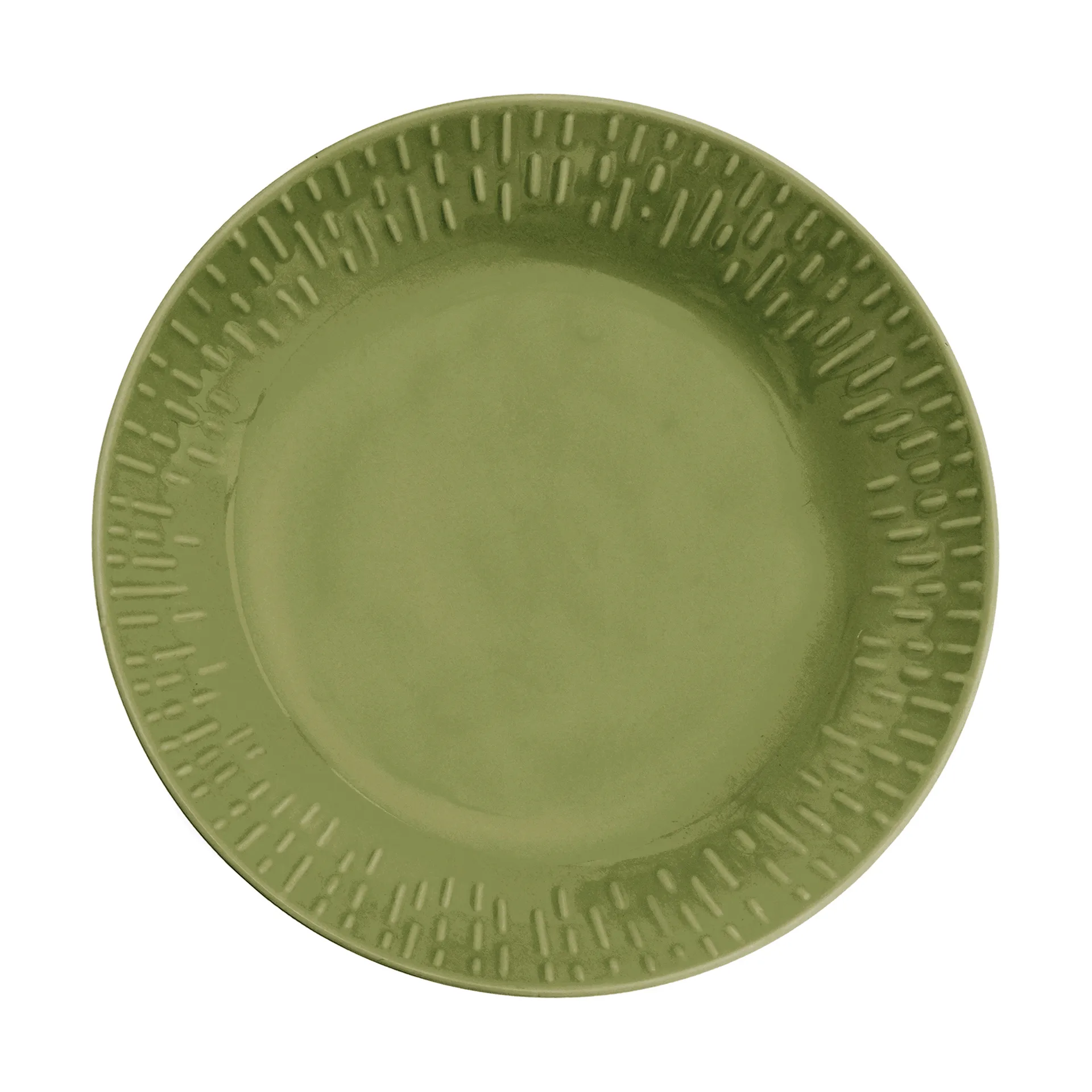 Confetti pastatallrik, Olive, Ø23 cm Aida