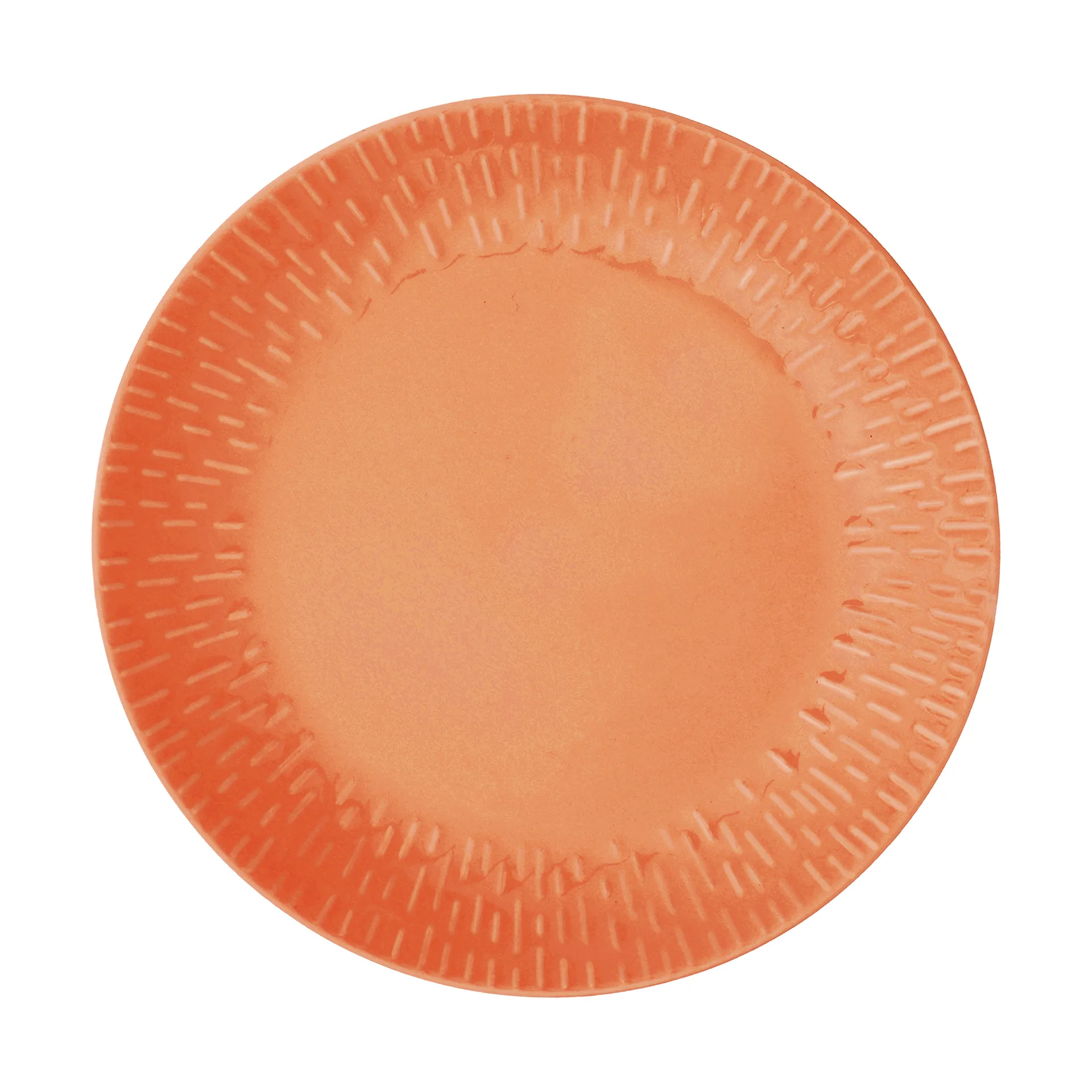 Confetti tallrik, Apricot, Ø24 cm Aida