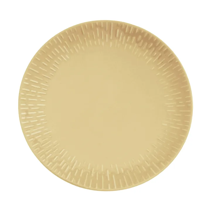 Confetti tallrik - Mustard, Ø27,5 cm - Aida