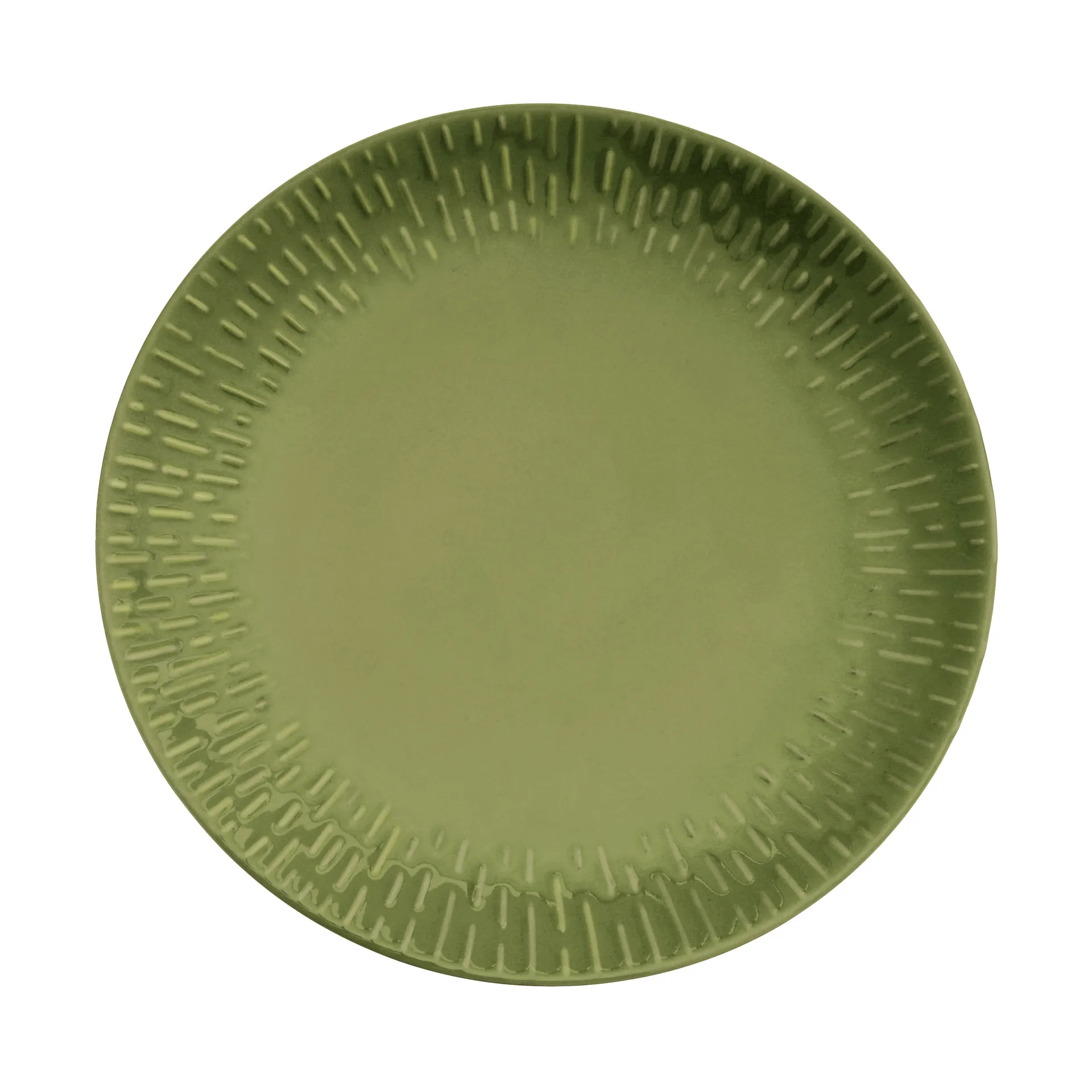 Confetti tallrik, Olive, Ø27,5 cm Aida
