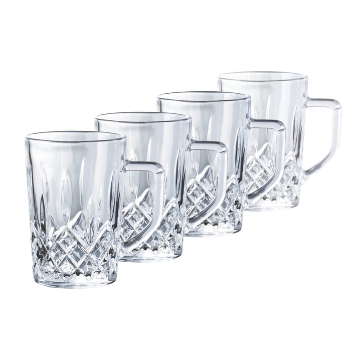 Harvey kaffeglas med handtag 27,5 cl 4-pack, Klar Aida