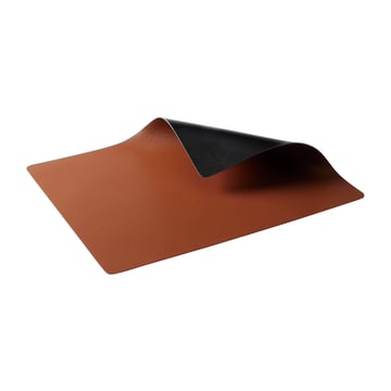 Aida Quadro bordstablett dubbelsidig 35×39 cm Black-brown