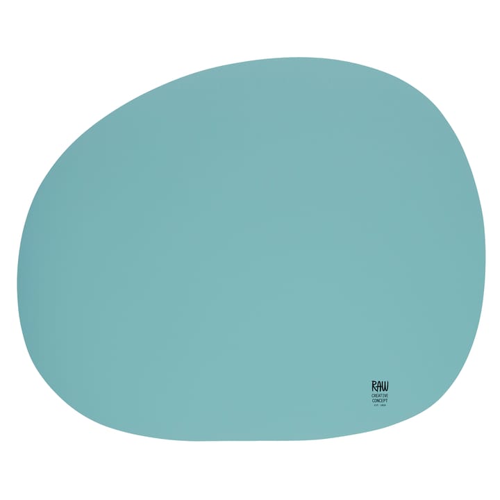 Raw bordstablett 41x33,5 cm, Mint blue Aida