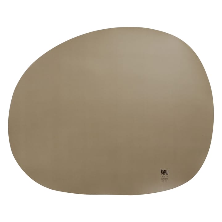 Raw bordstablett 41x33,5 cm, natur Aida