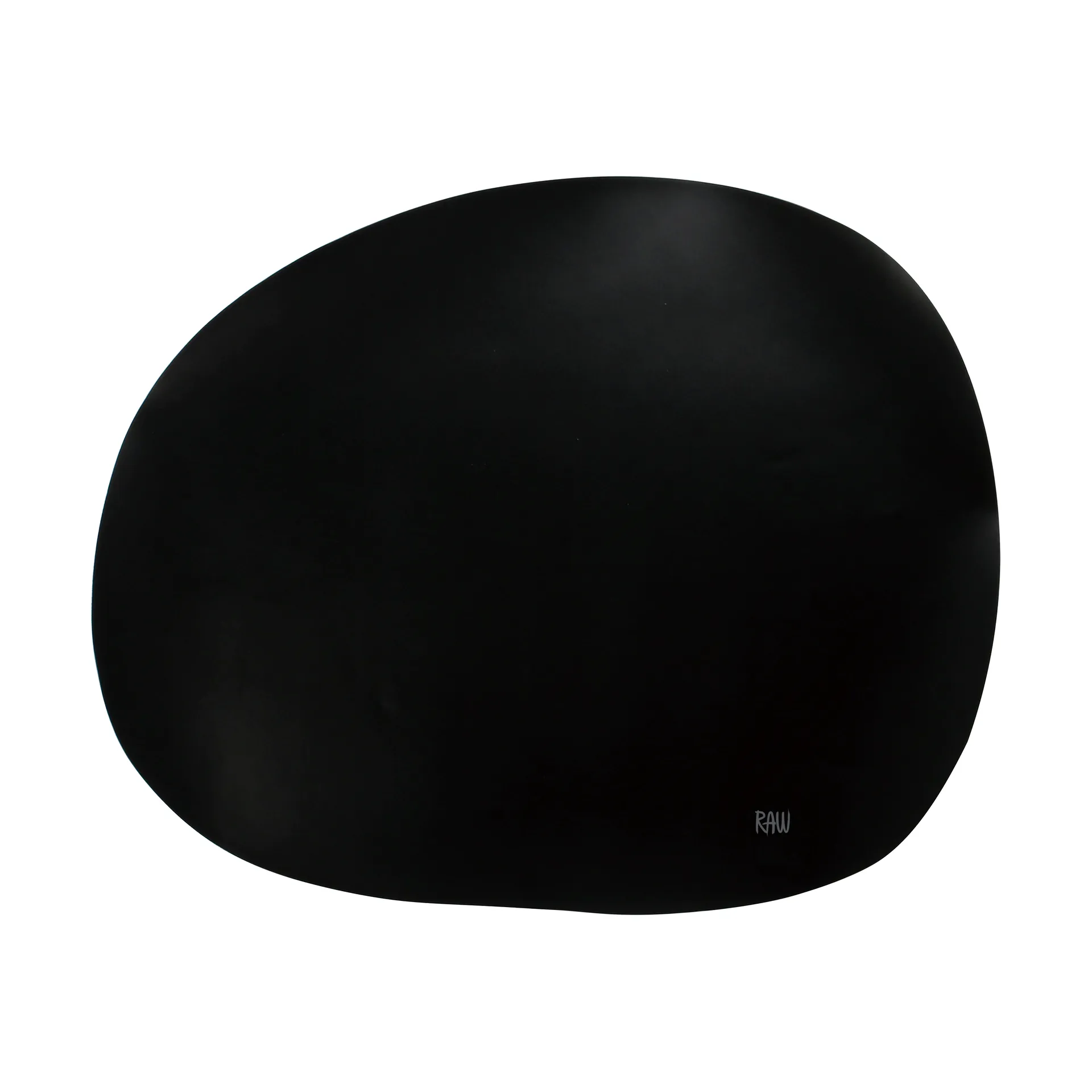 Raw creative bordstablett silikon 41x33,5 cm, Svart Aida