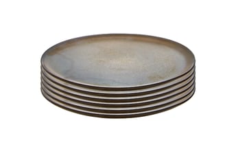 Läs mer om Aida Raw frukosttallrik Ø23 cm 6-pack Brown