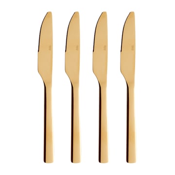 Aida Raw matkniv 4-pack Guld