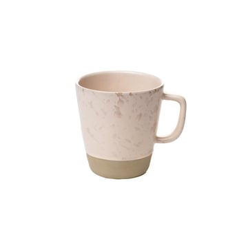 Läs mer om Aida Raw mugg med handtag 30 cl nude med prickar