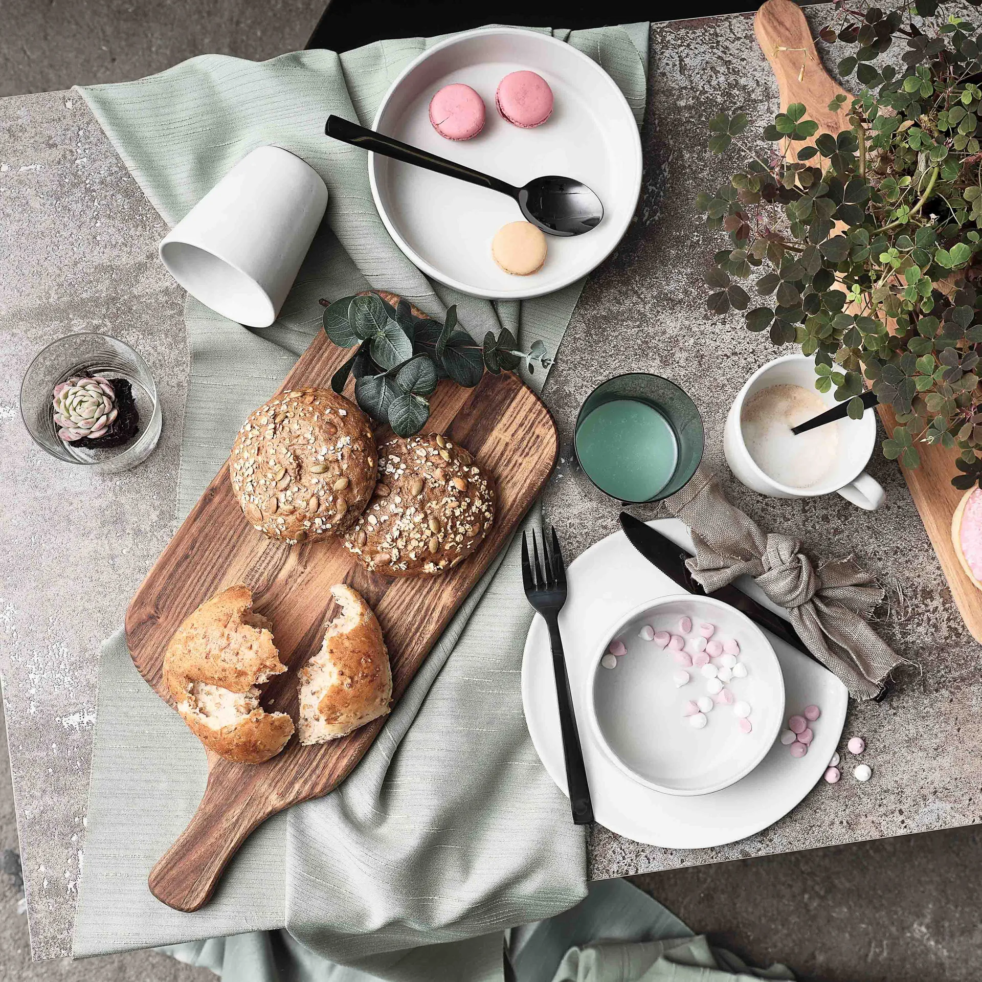 Raw mugg med handtag 35 cl, Arctic white Aida