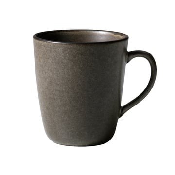 Aida Raw mugg med handtag 35 cl Forest brown