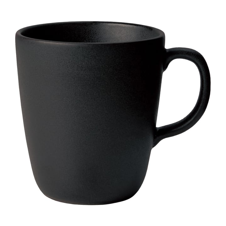 Raw mugg med handtag 35 cl, Titanium black Aida