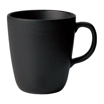 Aida Raw mugg med handtag 35 cl Titanium black