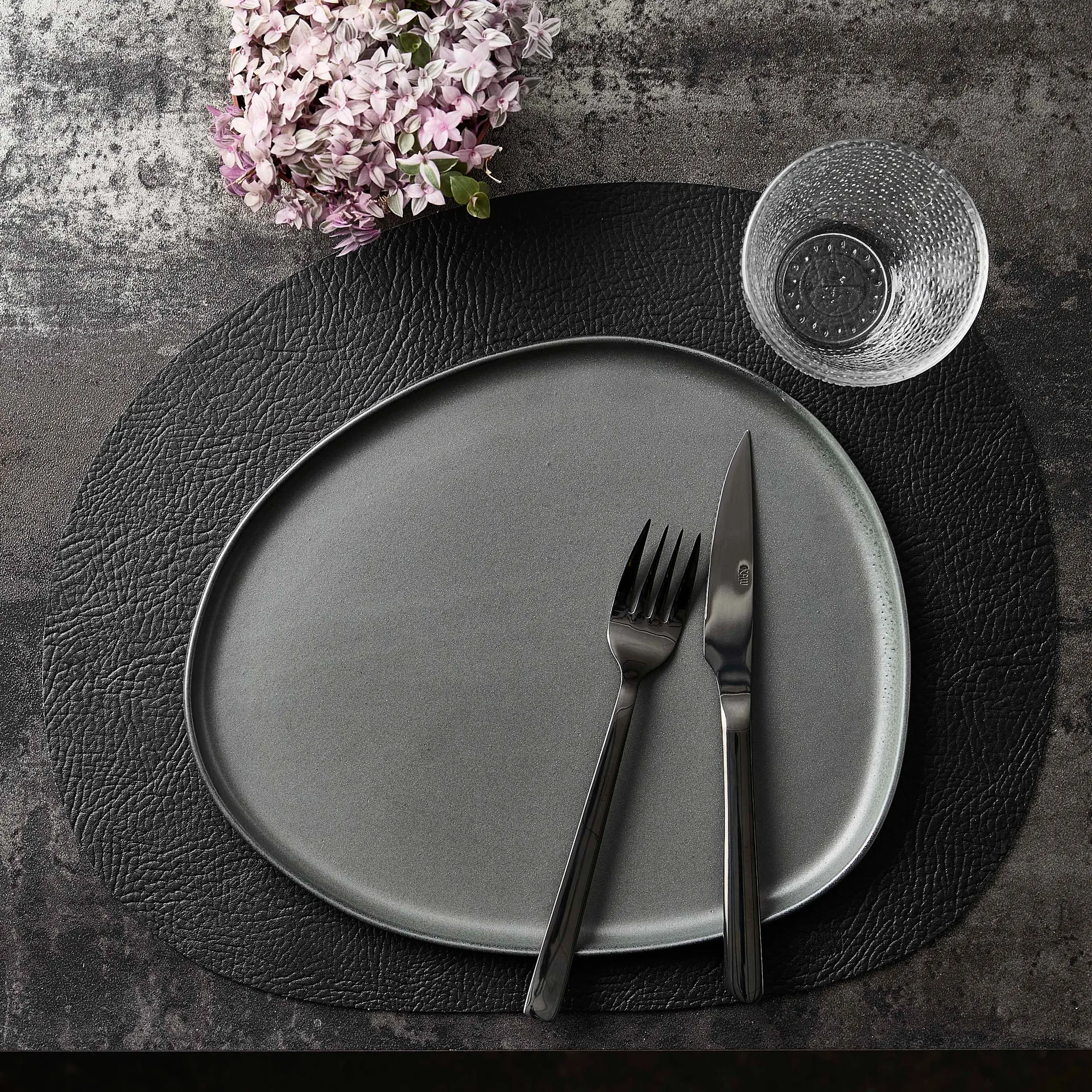 Raw Organic tallrik 29x25 cm, Northern Green Aida