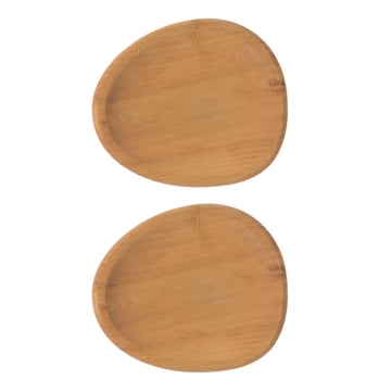 Läs mer om Aida Raw partytallrik 13x11,4 cm 2-pack Trä