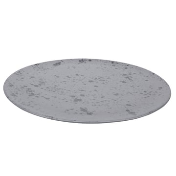 Läs mer om Aida Raw serveringsfat Ø 34 cm grå med prickar