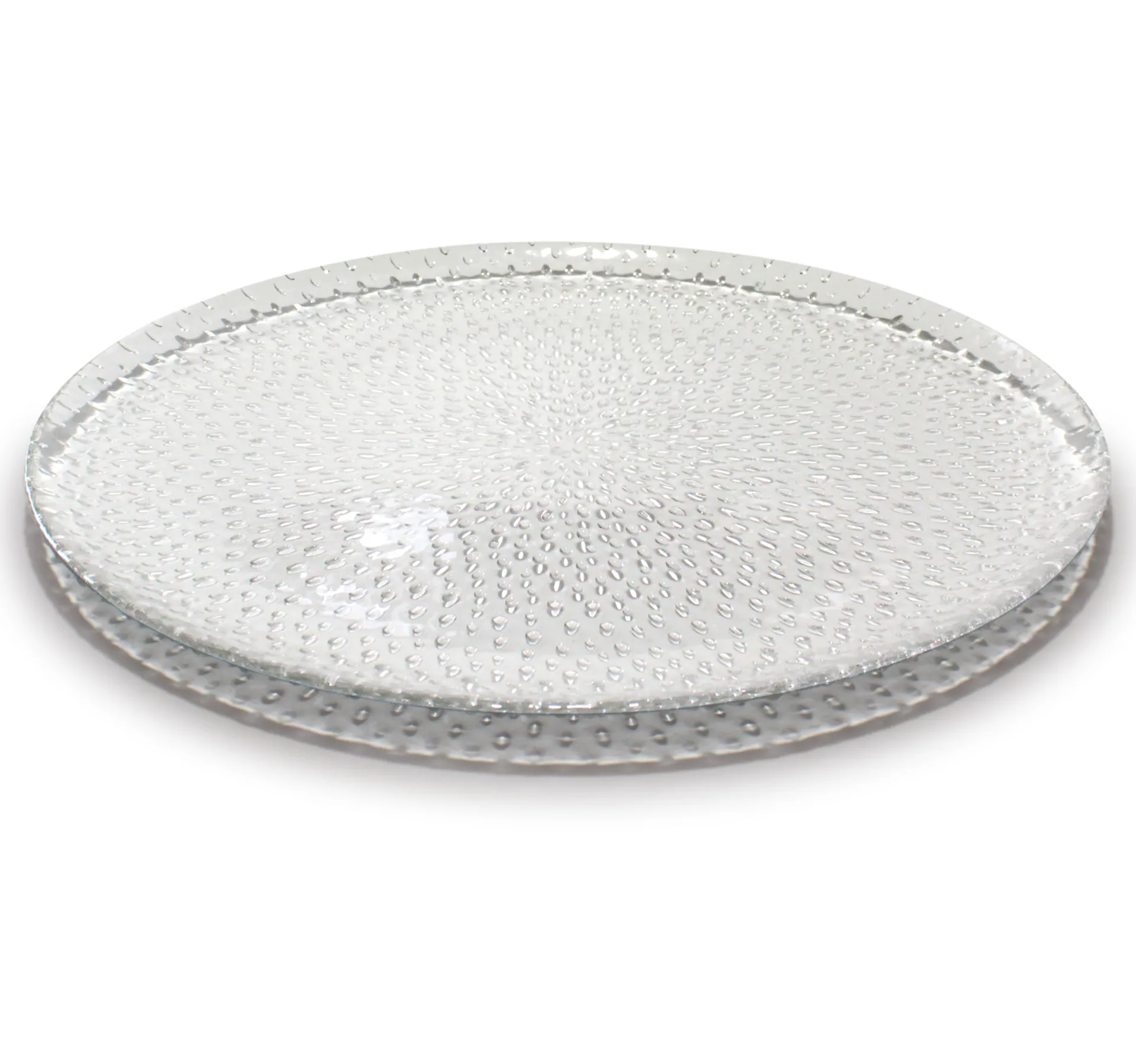 Raw serveringsfat glas, Klar Aida