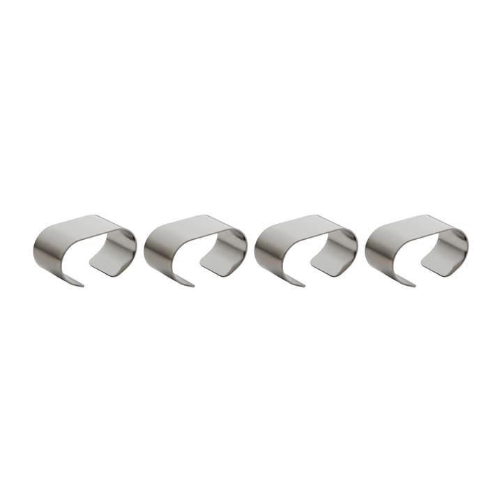 Raw servetthållare 4-pack - Stainless steel - Aida