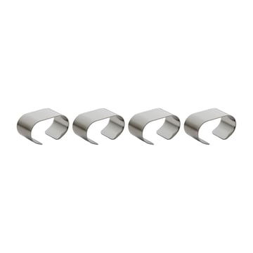 Läs mer om Aida Raw servetthållare 4-pack Stainless steel
