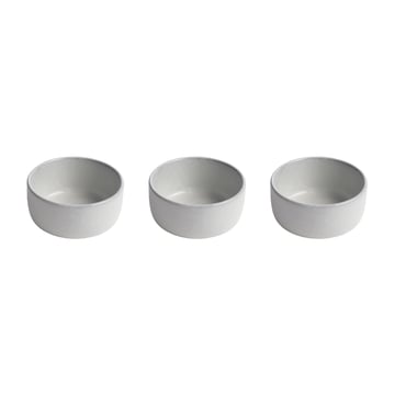Läs mer om Aida Raw skål mini Ø7,5 cm 3-pack Arctic white