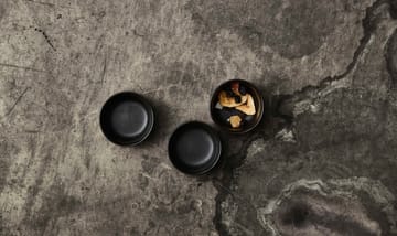 Raw skål mini Ø7,5 cm 3-pack - Titanium Black - Aida