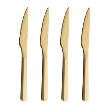 Läs mer om Aida Raw stekkniv 4-pack Guld
