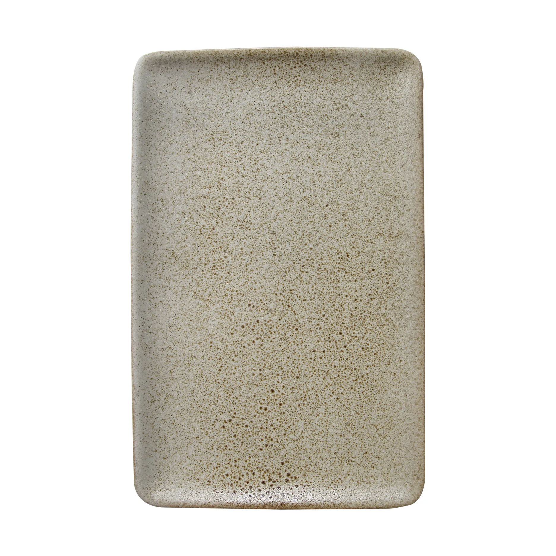 Raw tallrik 23,5x15 cm, Sandy beige Aida